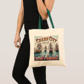 Bag Charm City Calling : Un Tote Illustré (Devant (produit))