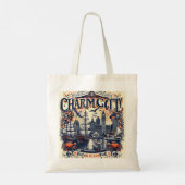 Bag Charm City Calling : Un Tote Illustré (Dos)