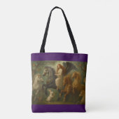 Bag Chevaux de conte de fées et tote ange (Dos)
