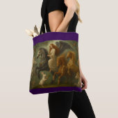 Bag Chevaux de conte de fées et tote ange (De près)