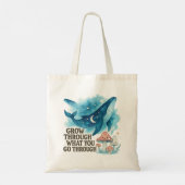 Bag Cosmic Whale & Mushrooms Tote (Dos)