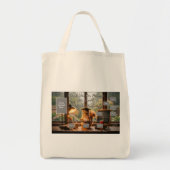 Bag Cozy Rainy Day Squirrel Teacher Appreciation Tote (Devant)