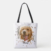 Bag Custom Pet Photo Tote — Personalized Double-Sided  (Dos)