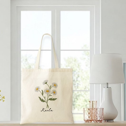 Bag daisy tote bags, elegant for her