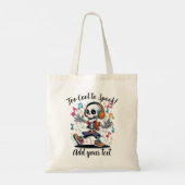 Bag Dancing Skeleton – Halloween Trick-or-Treat Tote (Dos)