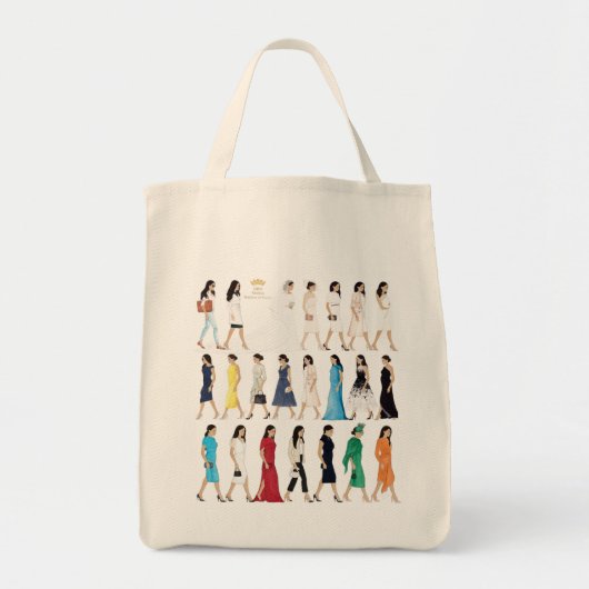 Bag Duchess Meghan Markle Royal Style Grocery Tote (Devant)