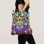 Bag Fleurs de l'automne tote (De près)