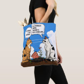 Bag Funny Cat Quote Witty Cat Lover Tote (De près)