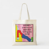 Bag Funny Moms' Primitive Yell, Shopping Tote (Dos)