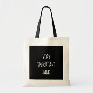 Bag Funny "Very Important Junk" Tote