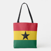 Bag Ghana flag Tote (Dos)