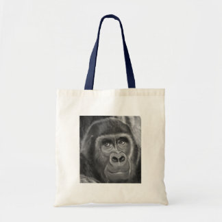 Bag Gorilla sucking fingers Tote bag2  指しゃぶりのゴリラトートバッグ