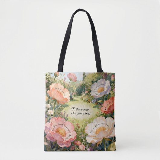 Bag Growing Love: Botanical Mom Tote (Devant)