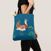 Bag Huppe fasciée tote (De près)
