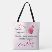Bag "I chose snacks over Valentines" Tote (Devant)