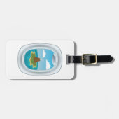 BAG-LABEL - Mijn favoriete Uitzicht Bagagelabel (Voorkant horizontaal)