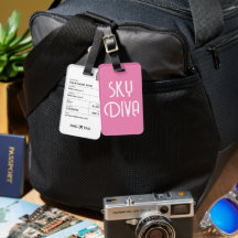BAG LABEL - Sky Diva