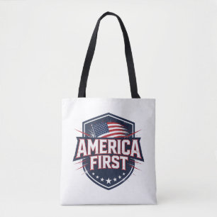 Bag L'Amérique d'abord - Tote