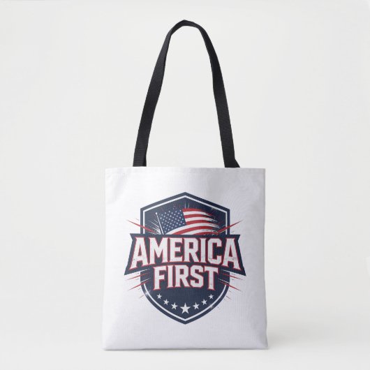 Bag L'Amérique d'abord - Tote (Devant)