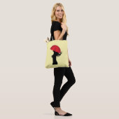 Bag Le Tote du parapluie rouge (Sur le modèle)