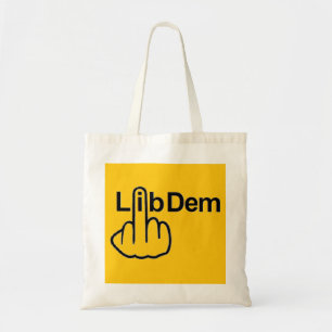 Bag Lib Dem Flip Tote Bag