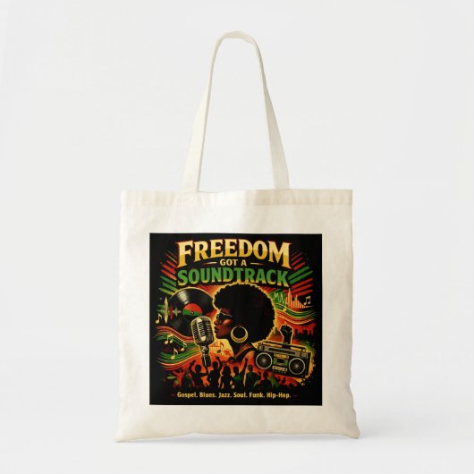 Bag Liberté a une Tote de bande sonore (Devant)