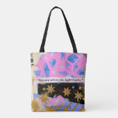 Bag Light Begins – Modern Art Tote (Dos)