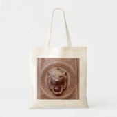 Bag - Lion's Head Deuren Knocker Tote Bag (Voorkant)