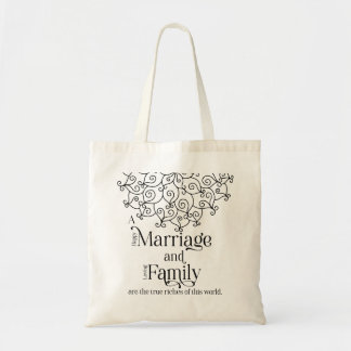 Bag Marriage and Family Tote Bag(Natural)