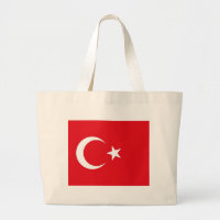 Bag met vlag van Turkije