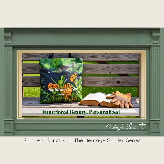 Bag Native Butterfly Weed & Hummingbird Garden Tote