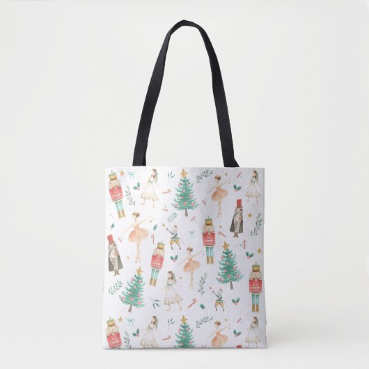 Bag Nutcracker Ballet Christmas Images Tote (Devant)