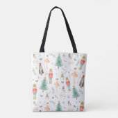 Bag Nutcracker Ballet Christmas Images Tote (Dos)