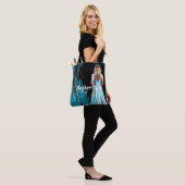 Bag Pageant Portrait Turquoise Dreams Tote (Sur le modèle)