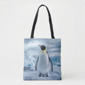 Bag Penguin All-Over Print Tote (Devant)