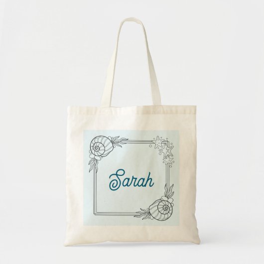 Bag Personalized beach tote (Devant)