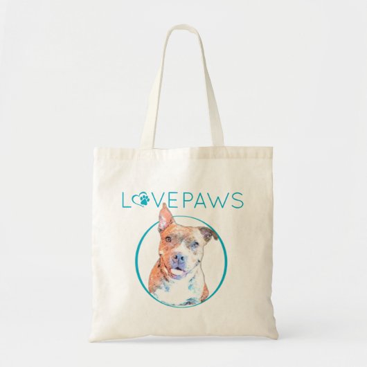 Bag Pittie Love Tote (Devant)