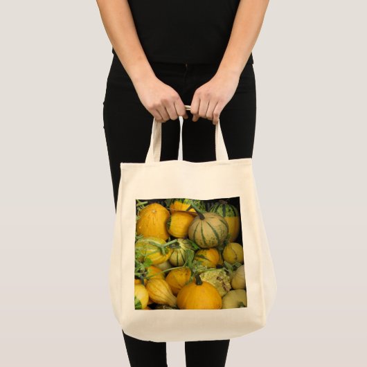 Bag - Pompoenen Tote Bag (Voorkant (product))