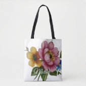 Bag Porcelain Inspired Floral Tote (Devant)