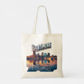 Bag Reflets de l'Inner Harbor : Baltimore Strong Tote (Dos)