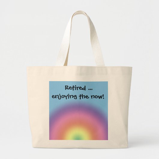 Bag - Rijnstrik in ruste Grote Tote Bag (Voorkant)