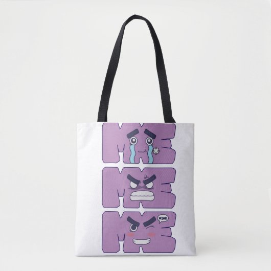 Bag Rock Lee ! Visages Tote (Devant)