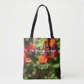 Bag Spring Wildflower Meadow Floral Cotton Tote (Devant)