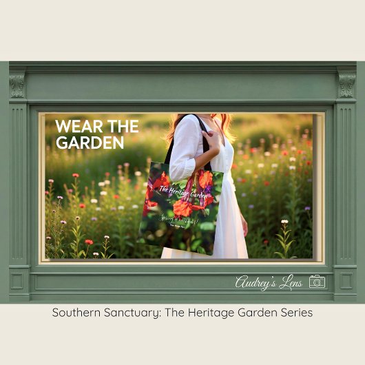 Bag Spring Wildflower Meadow Floral Cotton Tote