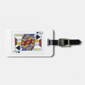 BAG TAG - Schoppenboer Bagagelabel (Voorkant horizontaal)