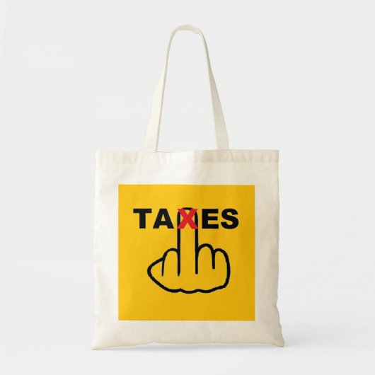 Bag taxeert te hoog tote bag (Voorkant)