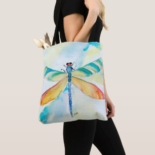 Bag Tote à épaule à impression tout-dessus de libellul