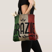 Bag Tote à thème italien (De près)
