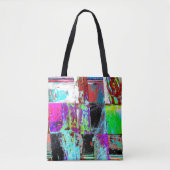 Bag Tote – Abstract Grid (Devant)