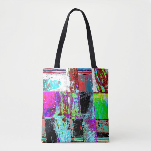 Bag Tote – Abstract Grid (Devant)